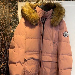 ARTIC EXPEDITION PINK LONG PARKA SIZE 2XL WOMENS WINTER COAT JACKET PLUS SIZE